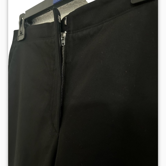 Helmut Lang Straight Leg High Rise Ankle Pants - Picture 3 of 10